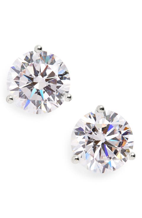 Cubic Zirconia Earrings - 6ct.