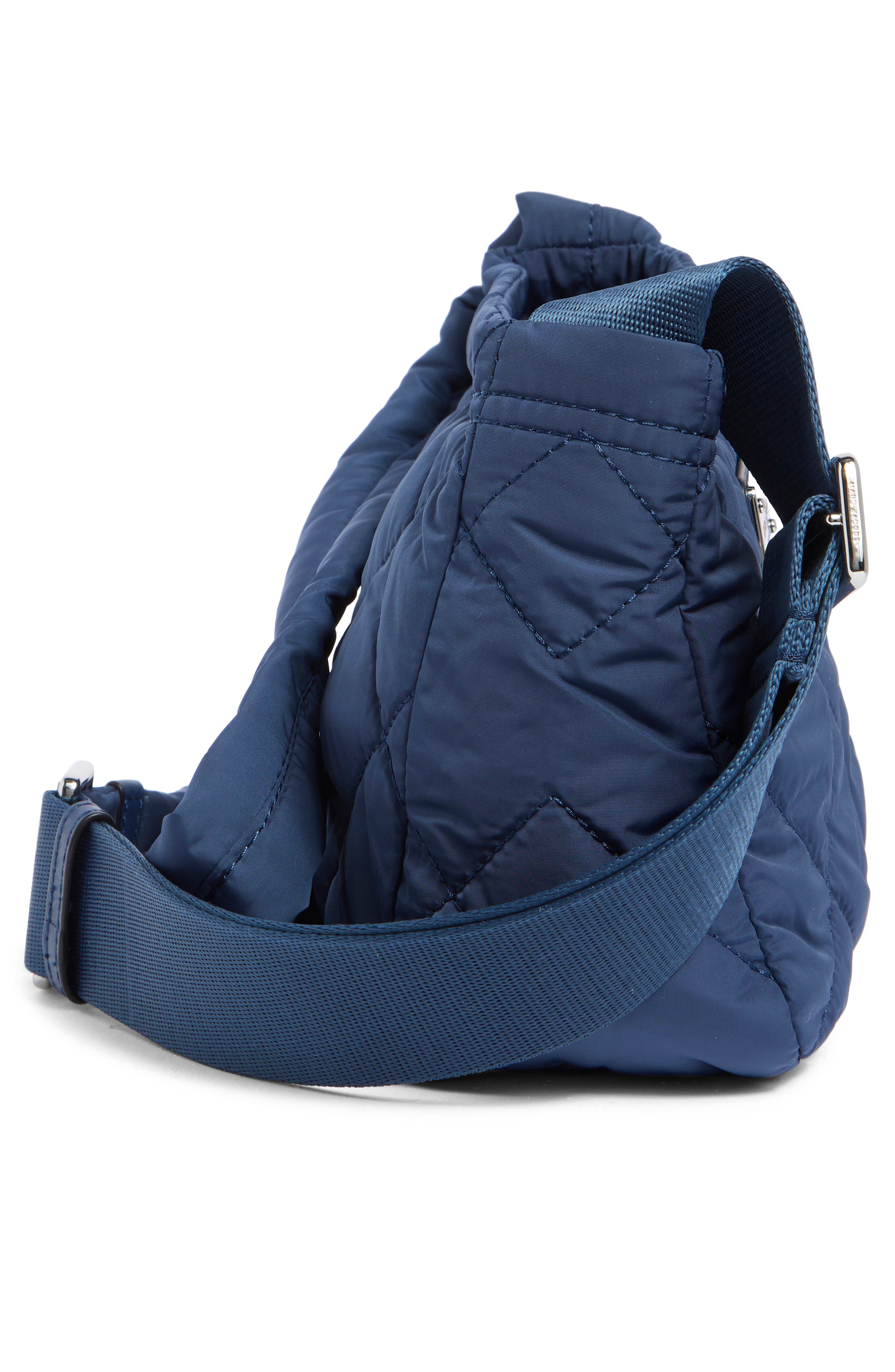 Quilted Nylon Crossbody Bag