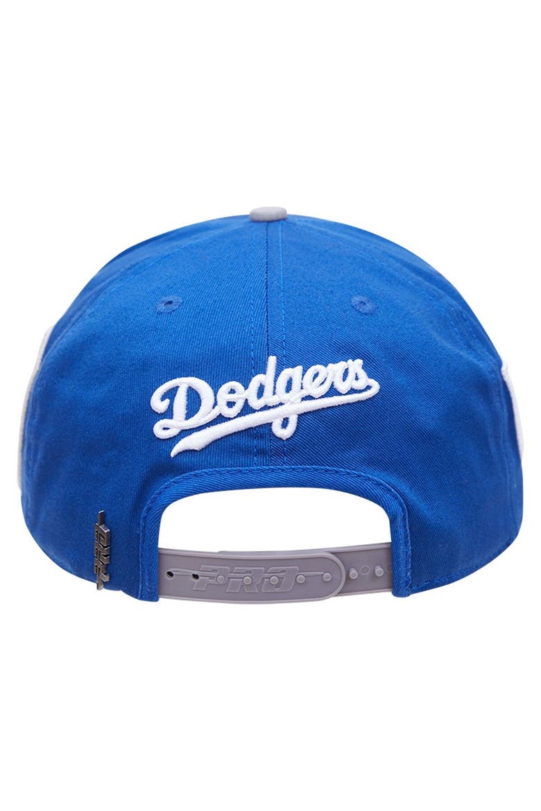 Men's Pro Standard Royal Los Angeles Dodgers 2020 World Series Old English Snapback Hat, Alternate, color, Royal