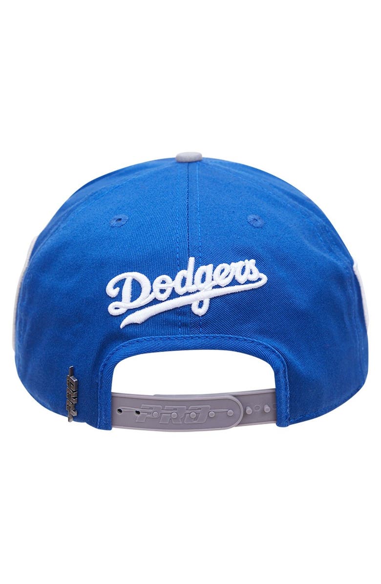 PRO STANDARD Men's Pro Standard Royal Los Angeles Dodgers 2020 World Series Old English Snapback Hat, Alternate, color,