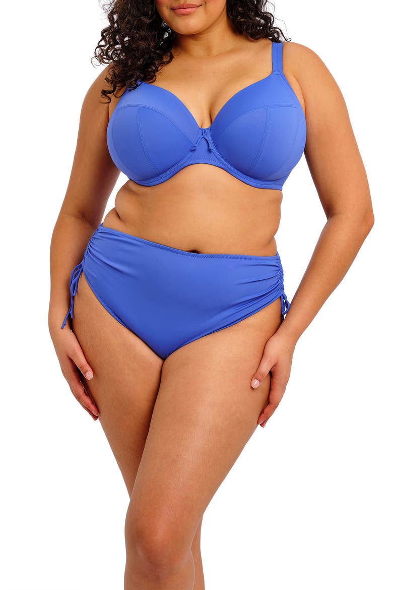 Plain Sailing Adjustable Bikini Bottoms, Alternate, color, AZURE