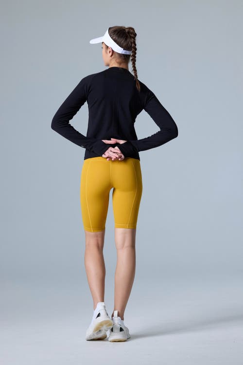 Cozy Zero Tech Merino Classic Fit Long Sleeve Top In Black