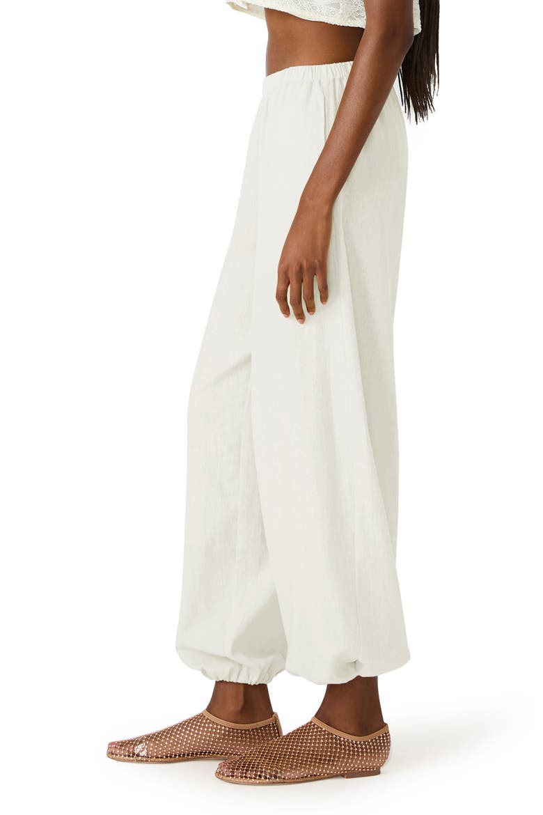 Divinia Linen Blend Pants, Alternate, color, ANTIQUE WHITE