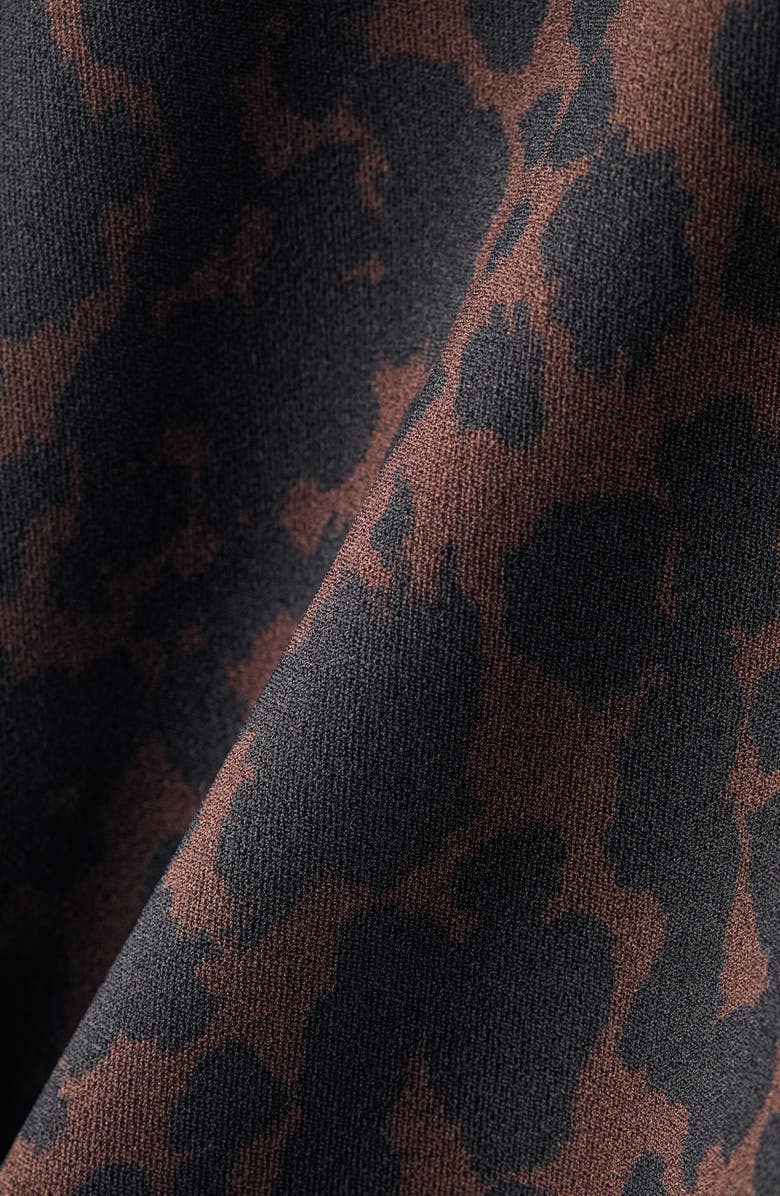 Rhone Revive Pocket 7/8 Leggings, Alternate, color, Java Leopard