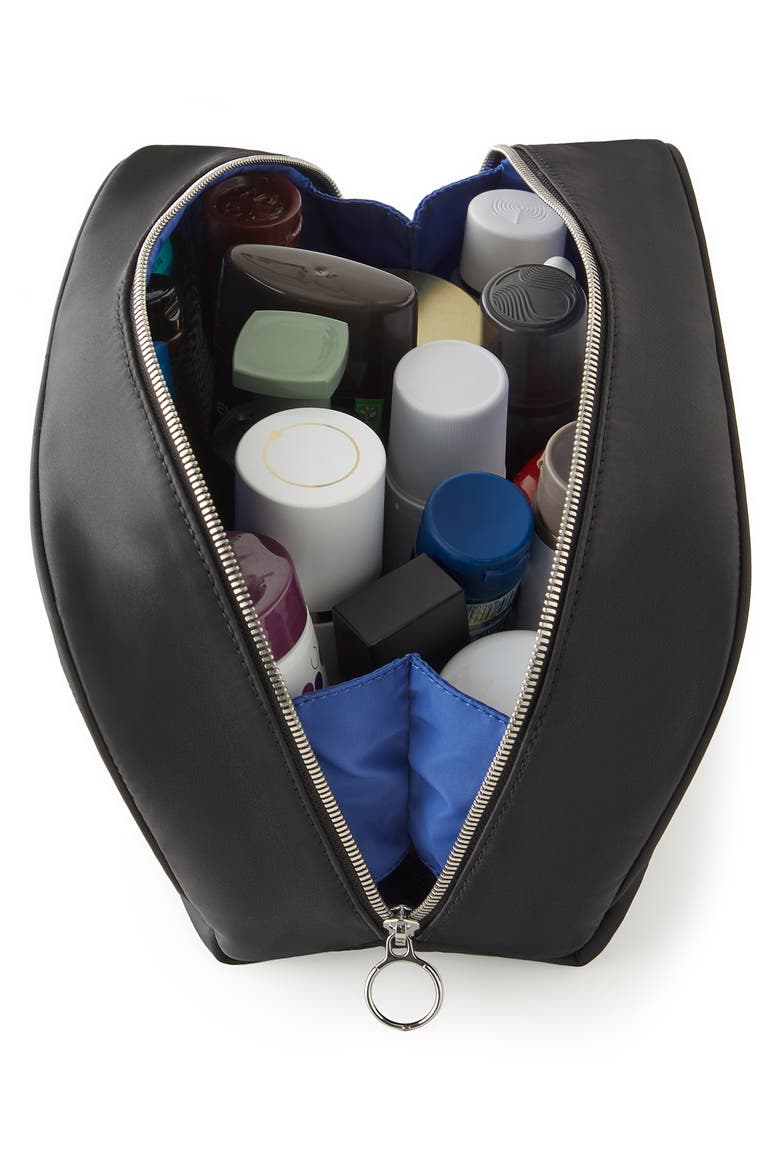 Dopp Kit, Alternate, color, BLACK/ COOL BLUE