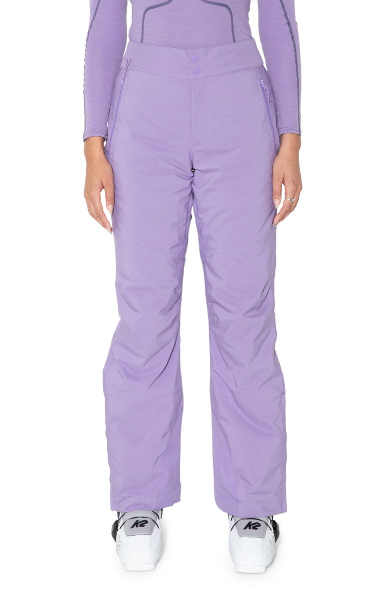 Halfdays Alessandra Insulated Water Resistant Ski Pants, Main, color, Disco