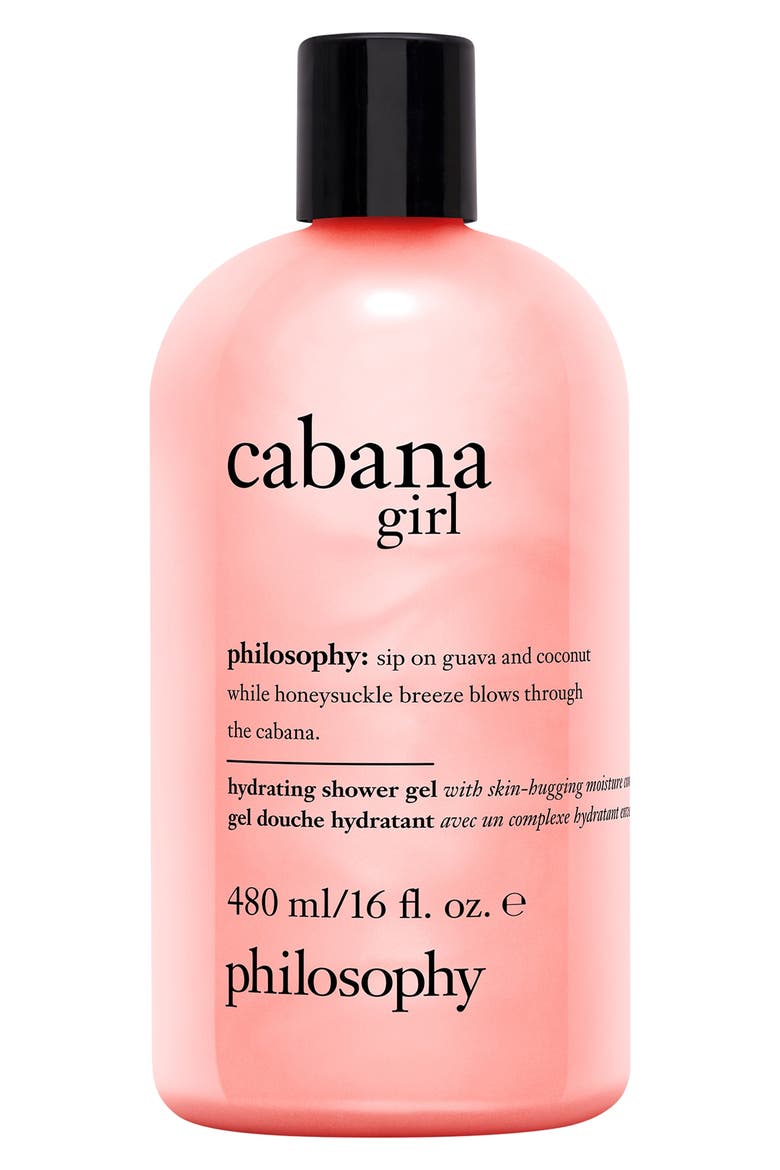 cabana girl hydrating shower gel, Main, color, CABANA GIRL