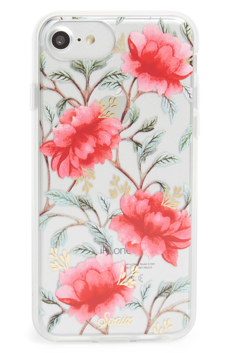 Sonix Mandarine Bloom iPhone 6/6s/7/8 & 6/6s/7/8 Plus Case, Main, color,