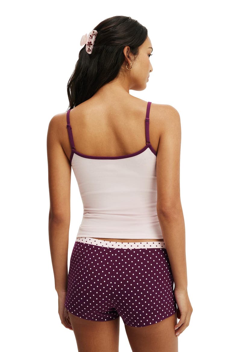 Women's Dreamy Soft Longline Cami, Alternate, color, Pink Kiss Booked And Busy
