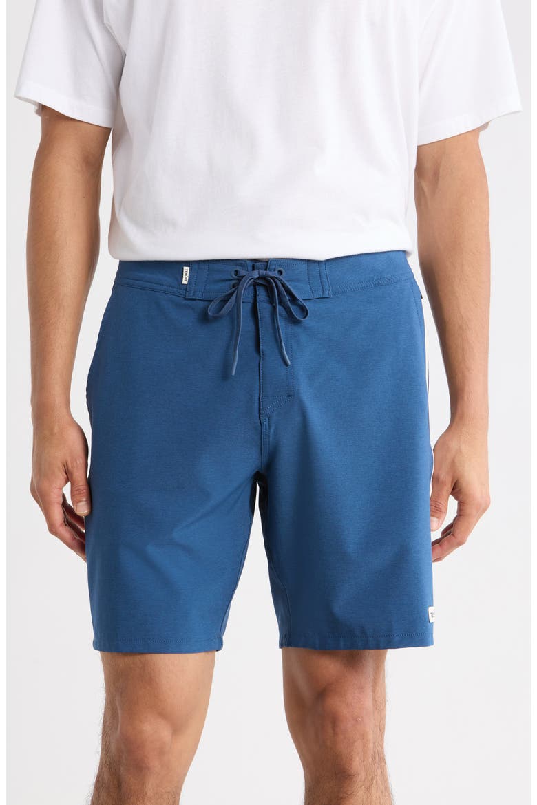 Tuxedo Stripe Board Shorts, Main, color, OCEA