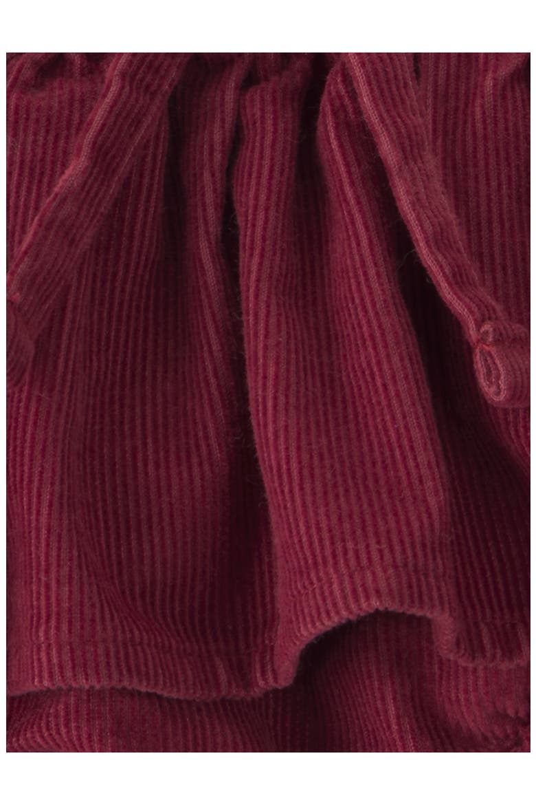 Organic Cotton Corduroy Skirt, Alternate, color, TERRA STONE