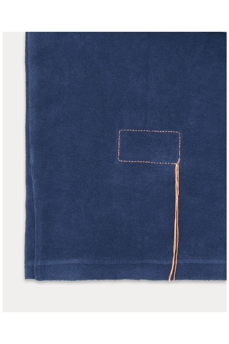 Arlo Terry polo, Alternate, color, Indigo