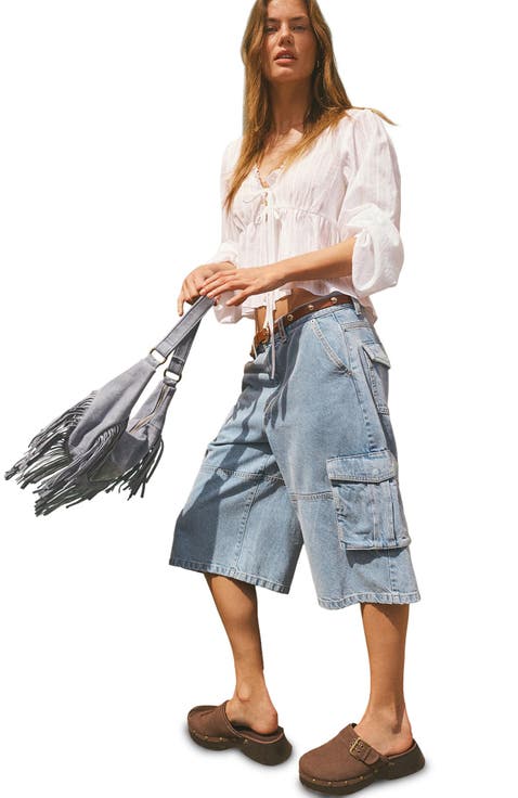 Women's 91 Baggy Denim Jort