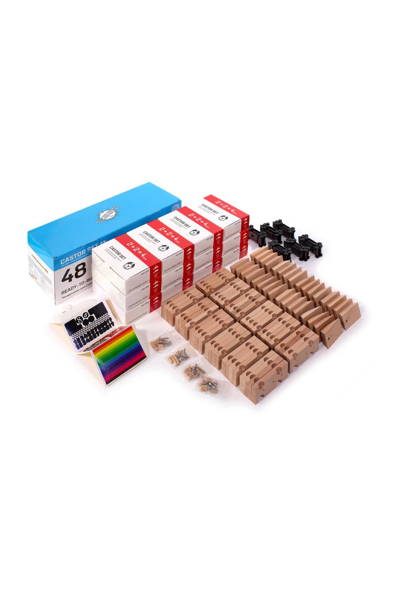48 Pack Build-it-Yourself CANDYCAR® Racers, Main, color, Multi