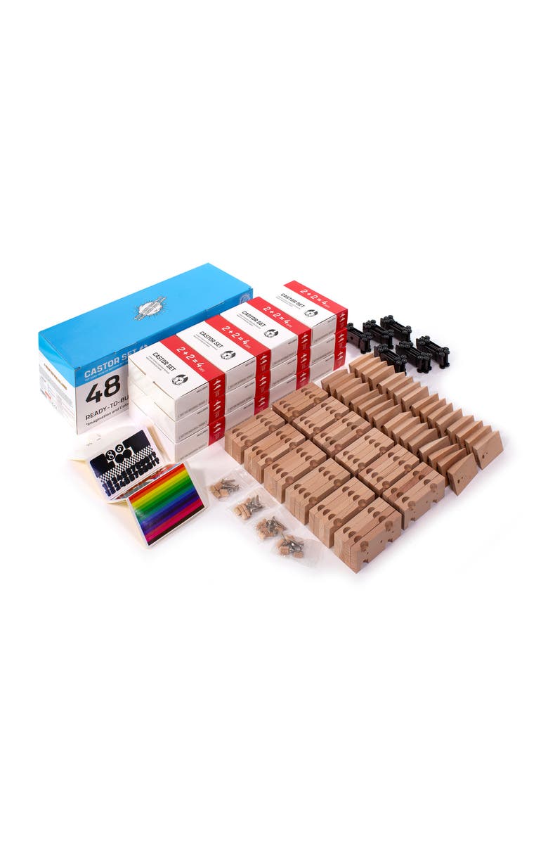 CANDYLAB TOYS 48 Pack Build-it-Yourself CANDYCAR<sup>®</sup> Racers, Main, color, Multi