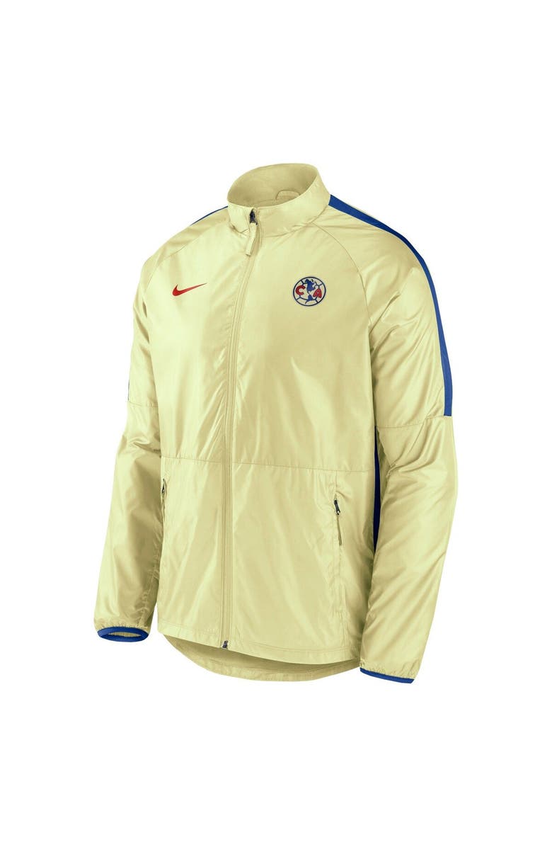 Nike Men's Nike Yellow Club America 2023 Academy AWF Raglan Full-Zip Jacket, Alternate, color,