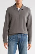 Vince French Terry Quarter Zip Pullover