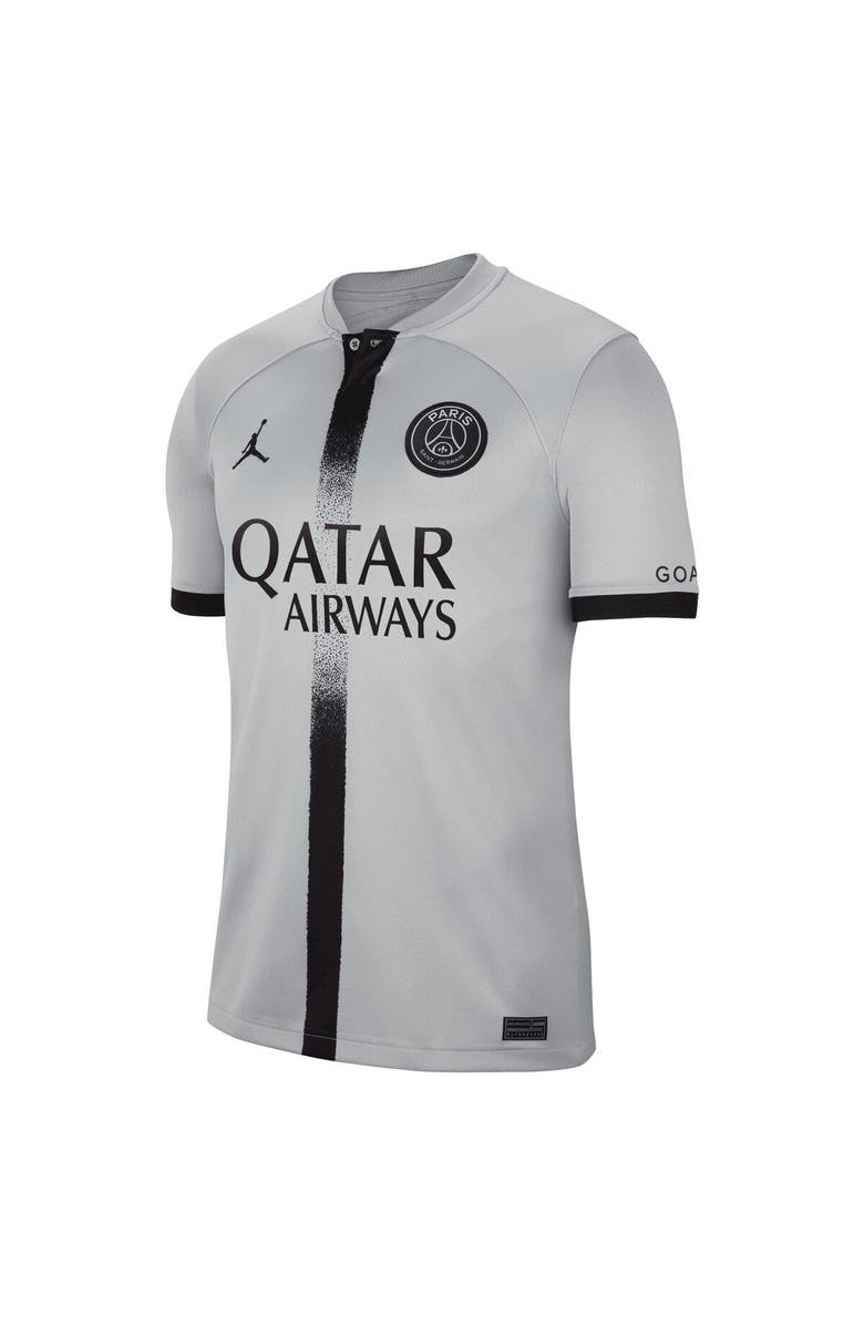 Nike Youth Nike Black Paris Saint-Germain 2022/23 Away Breathe Stadium Replica Blank Jersey, Alternate, color, 