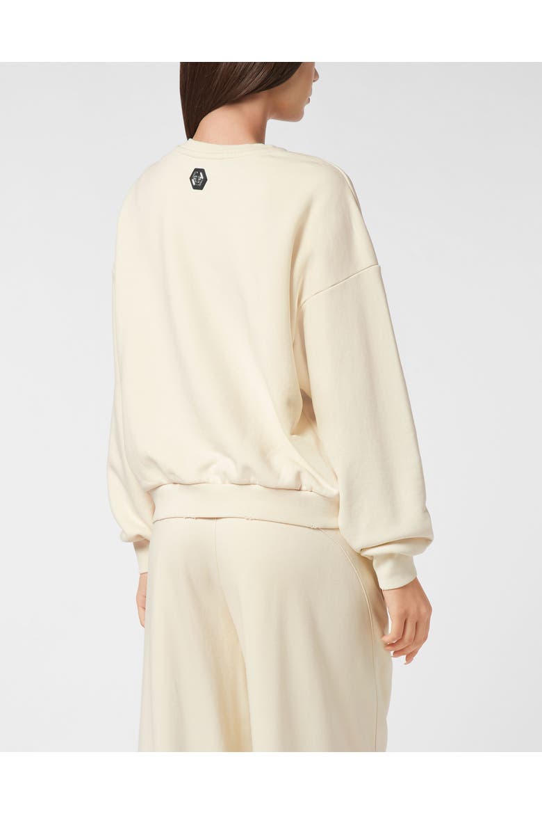Fleece Washed Sweatshirt Fairy Women, Alternate, color, beige