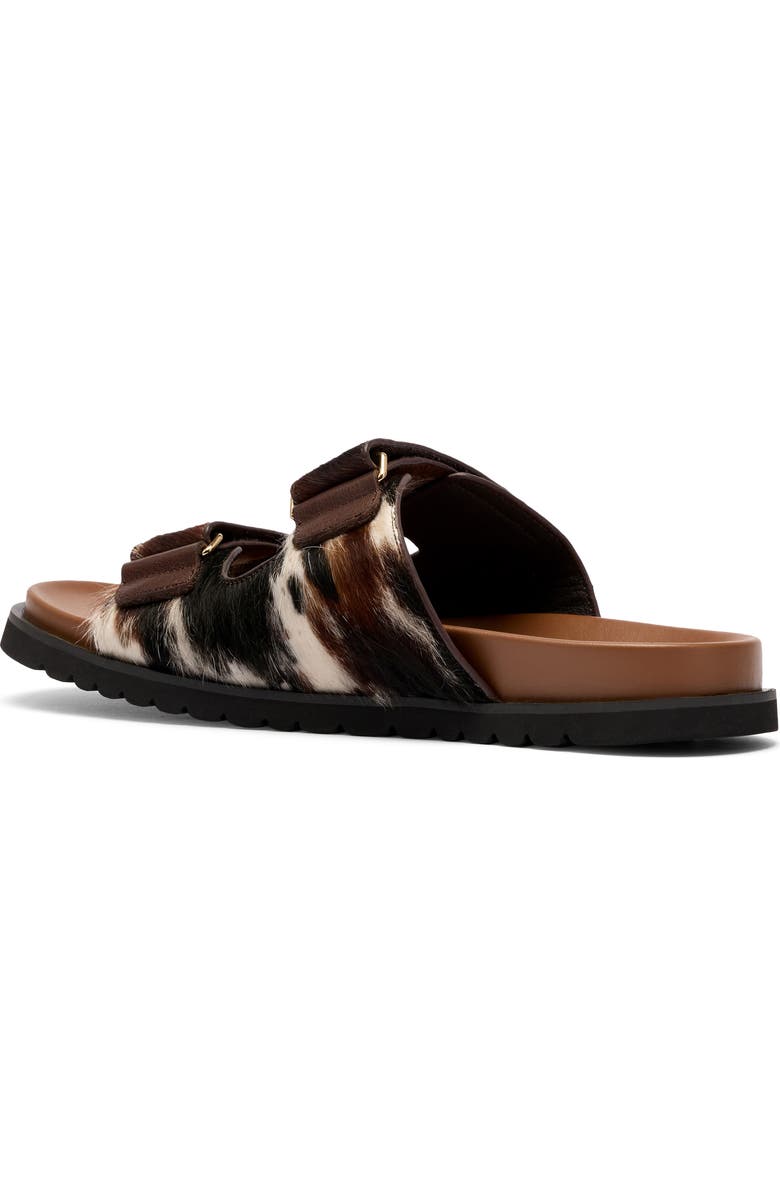 MARC NOLAN <p>Monaco Calf Hair Slide Sandal (Women)</p>, Alternate, color, Dark Horse