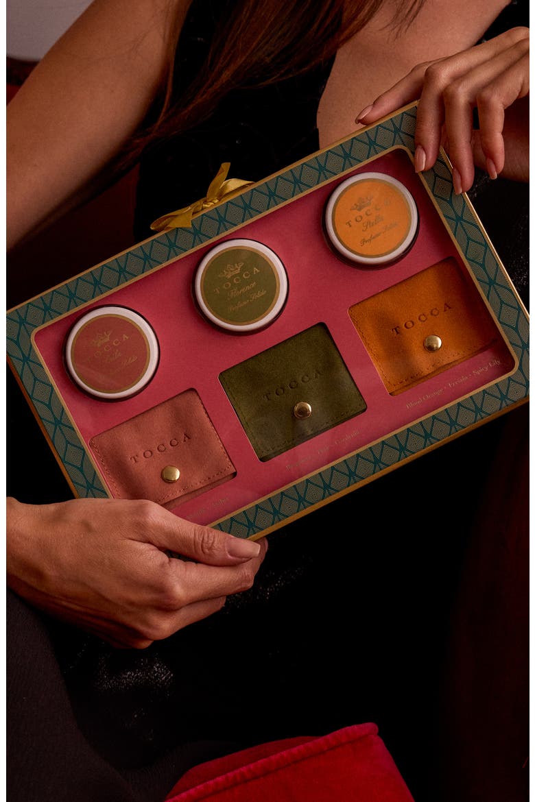 Solid Perfume Gift Set, Alternate, color, DARK GREEN