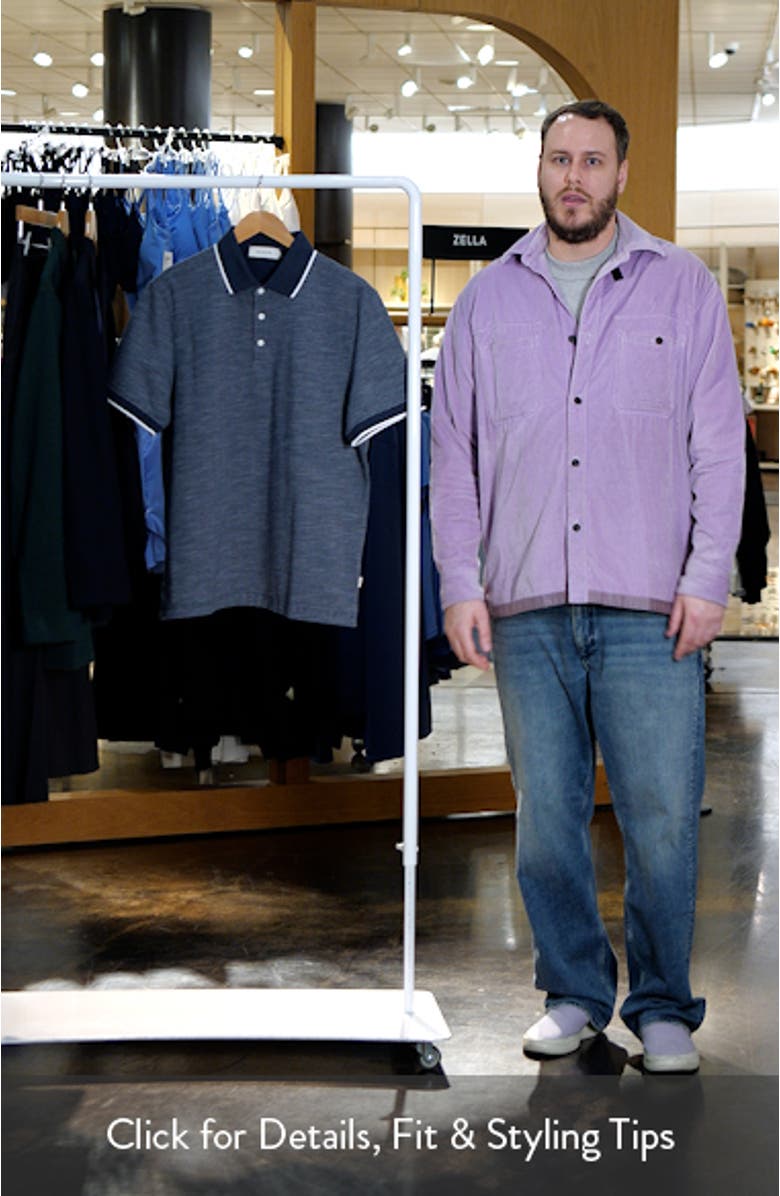 Tipped Contrast Collar Polo, sales video thumbnail