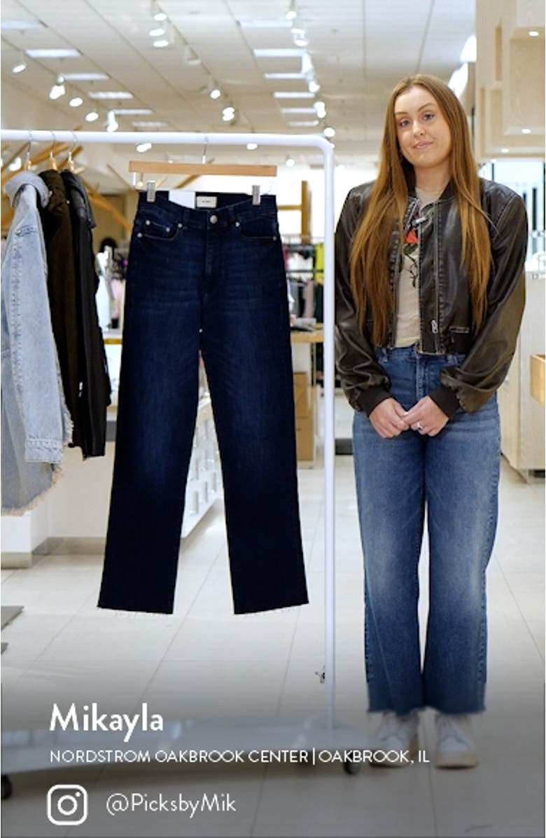 Halle Straight Instasculpt<sup>™</sup> High Rise Jeans, sales video thumbnail