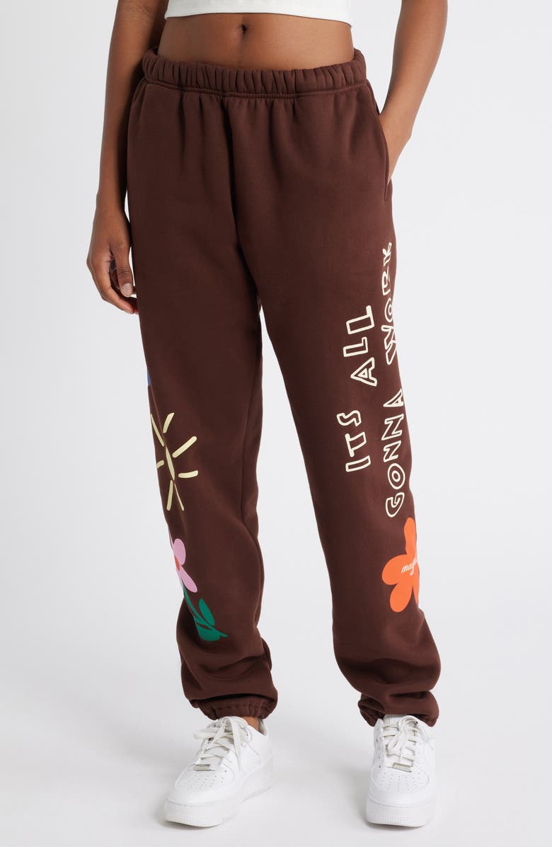 THE MAYFAIR GROUP It's All Gonna Work Out Sweatpants, Main, color,