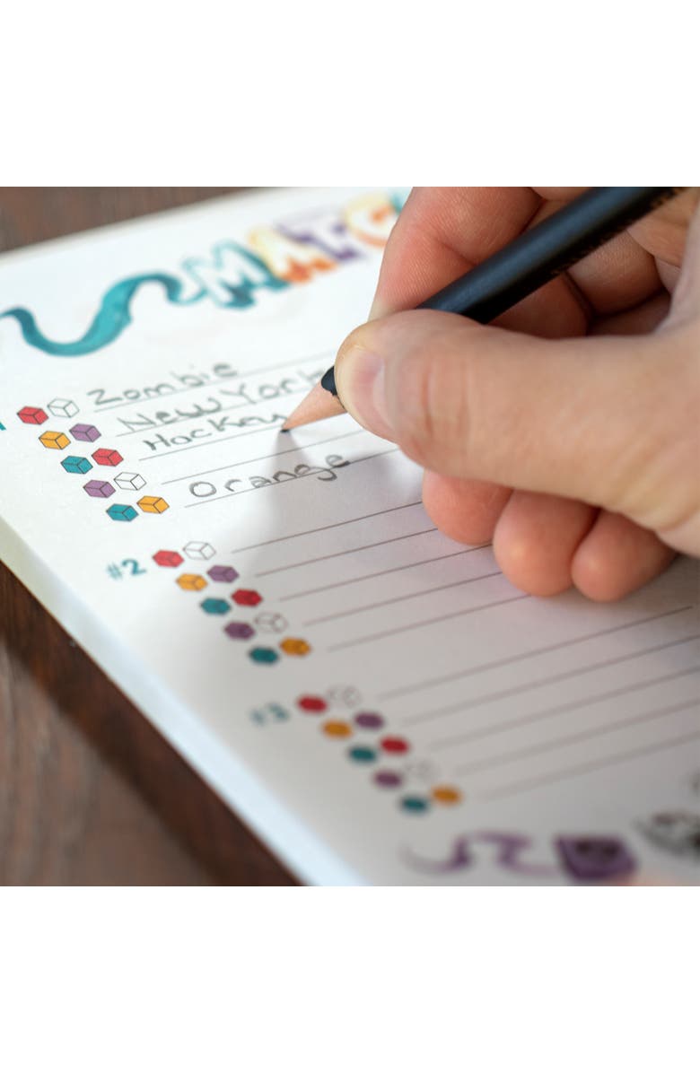 Synapses Games Match 5 Family Board Game Word Association and Dice Game, Alternate, color, Multicolored