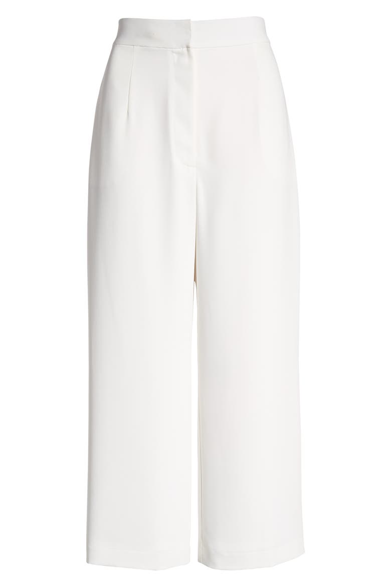 Tyson Wide Leg Crop Pants, Alternate, color, IVORY