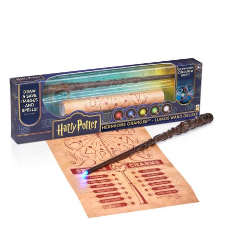 Deluxe Lumos Wand Hermione Granger, 14" Replica, Led Tip
