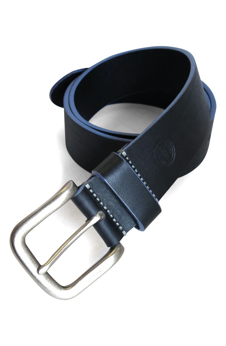 BOCONI 'Bastian' Bison Leather Belt, Alternate, color, 