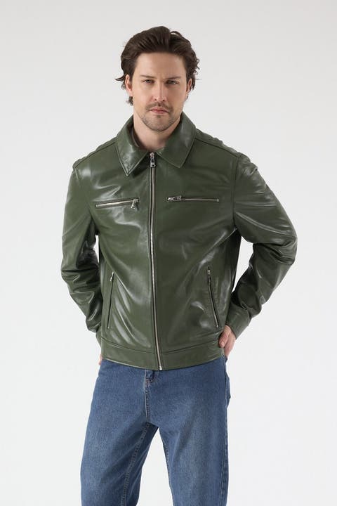 Lennox Nappa Leather Jacket