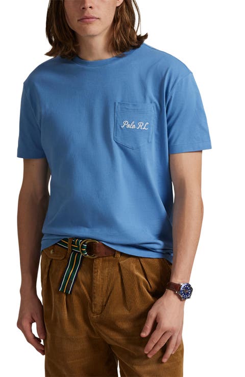 Standard Fit Jersey Pocket T-Shirt