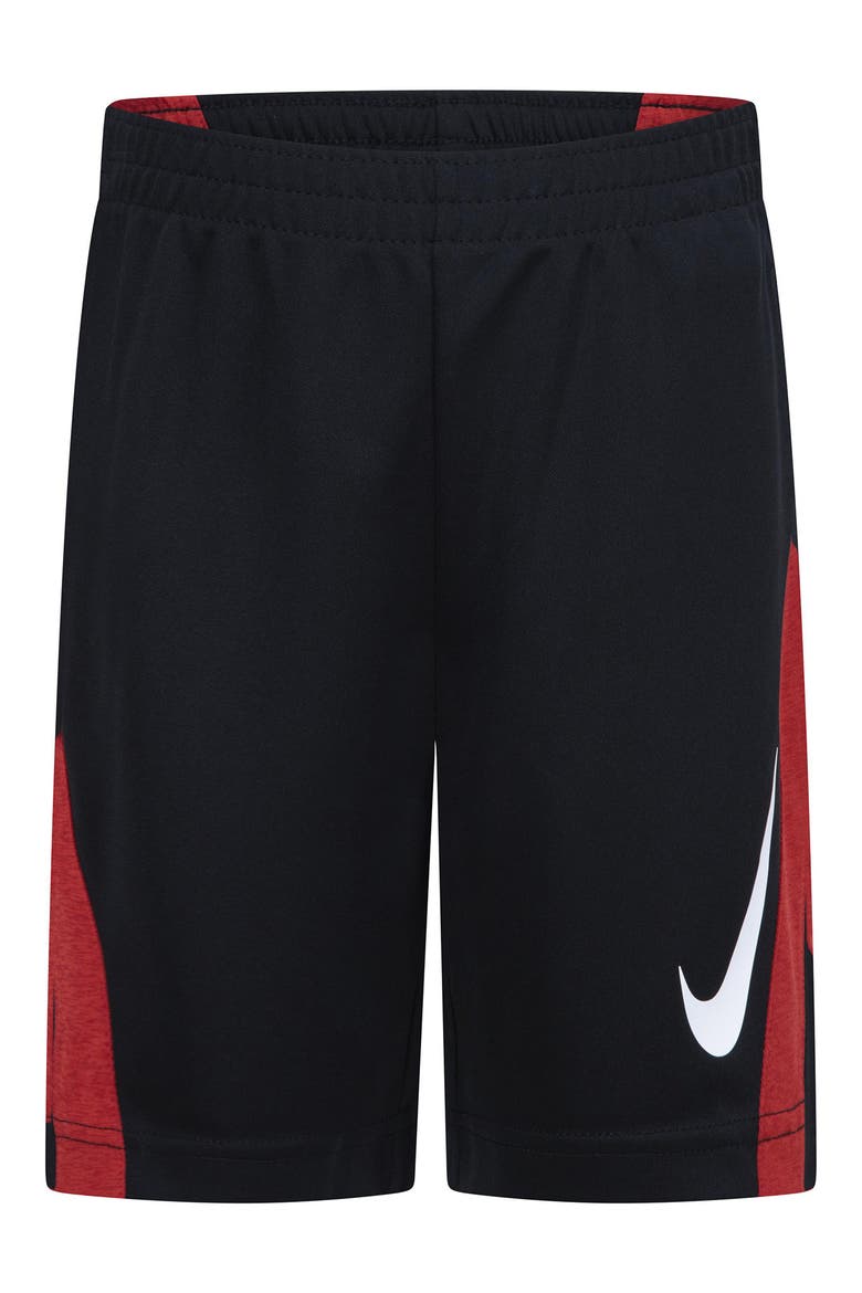Drop Dri-FIT Tee & Shorts Set, Alternate, color, BLACK