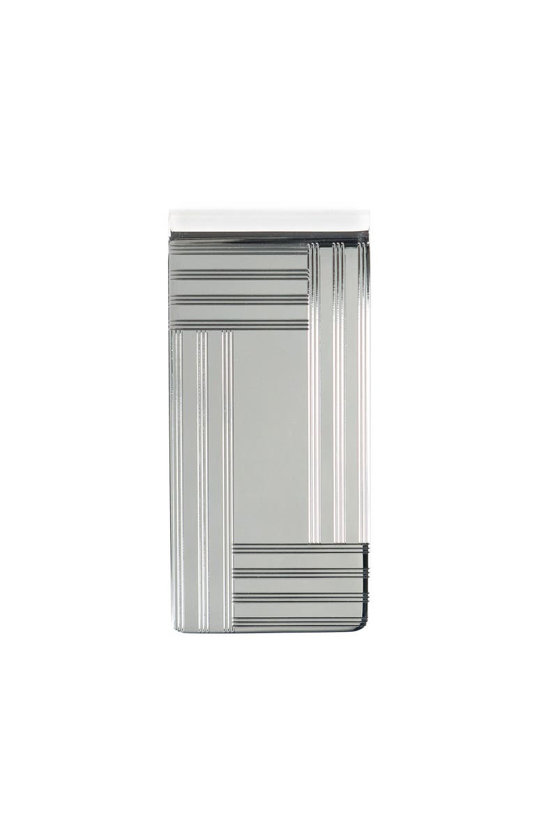 Trafalgar 25mm Sterling Silver Engine Turned Money Clip, Main, color, 