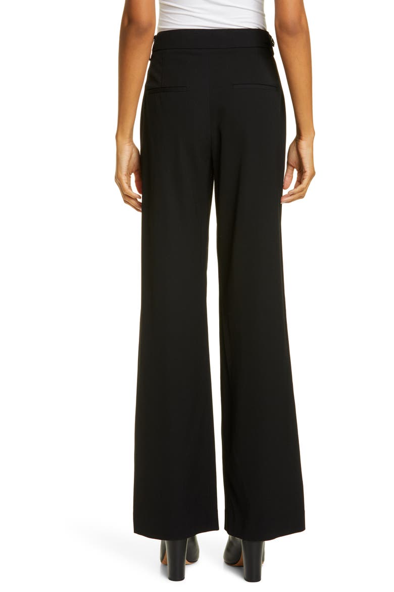 Wide Leg Trousers, Alternate, color, BLACK