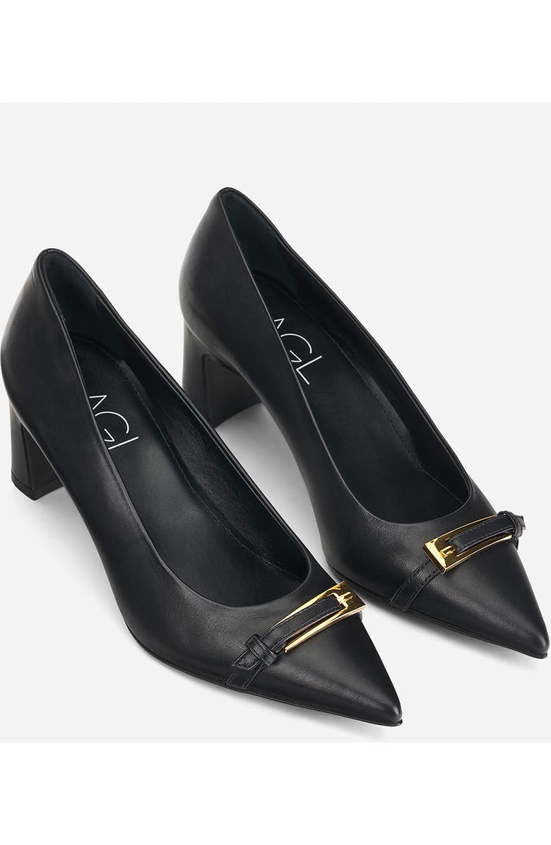 AGL Didi Cap Toe Pump, Alternate, color, Black