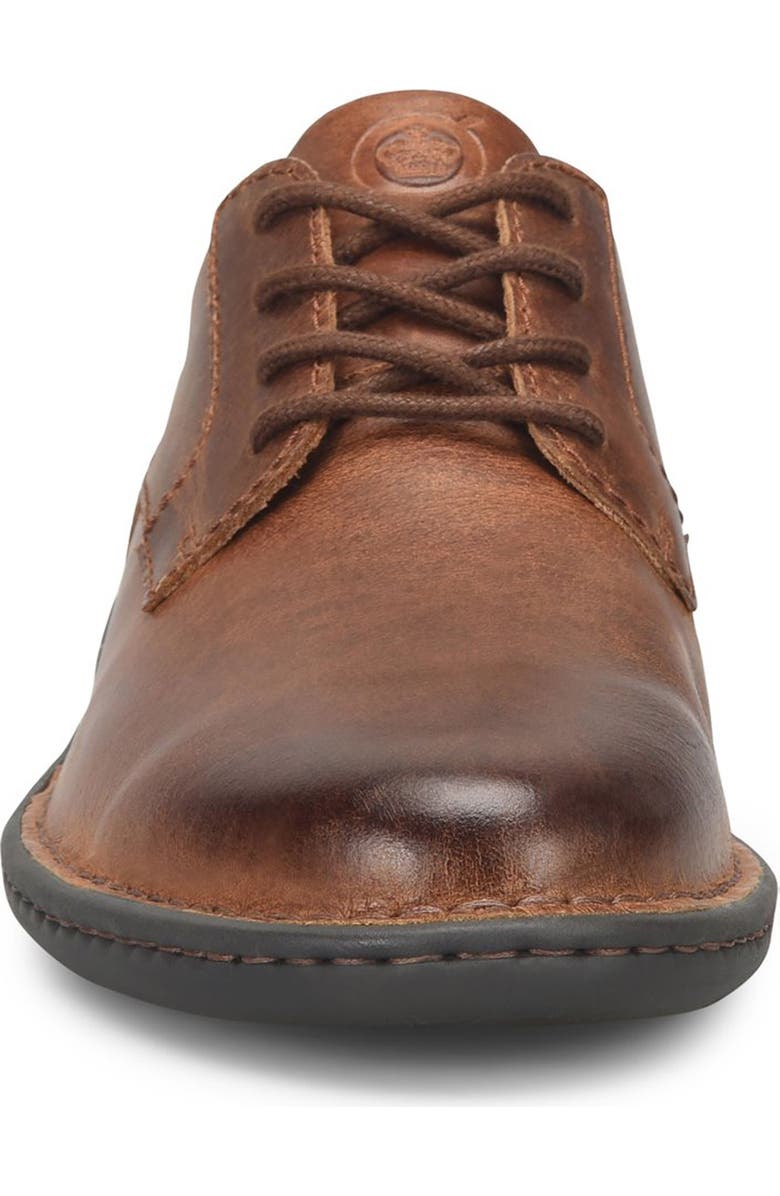 Børn Tristen Plain Toe Derby, Alternate, color, Rust Leather