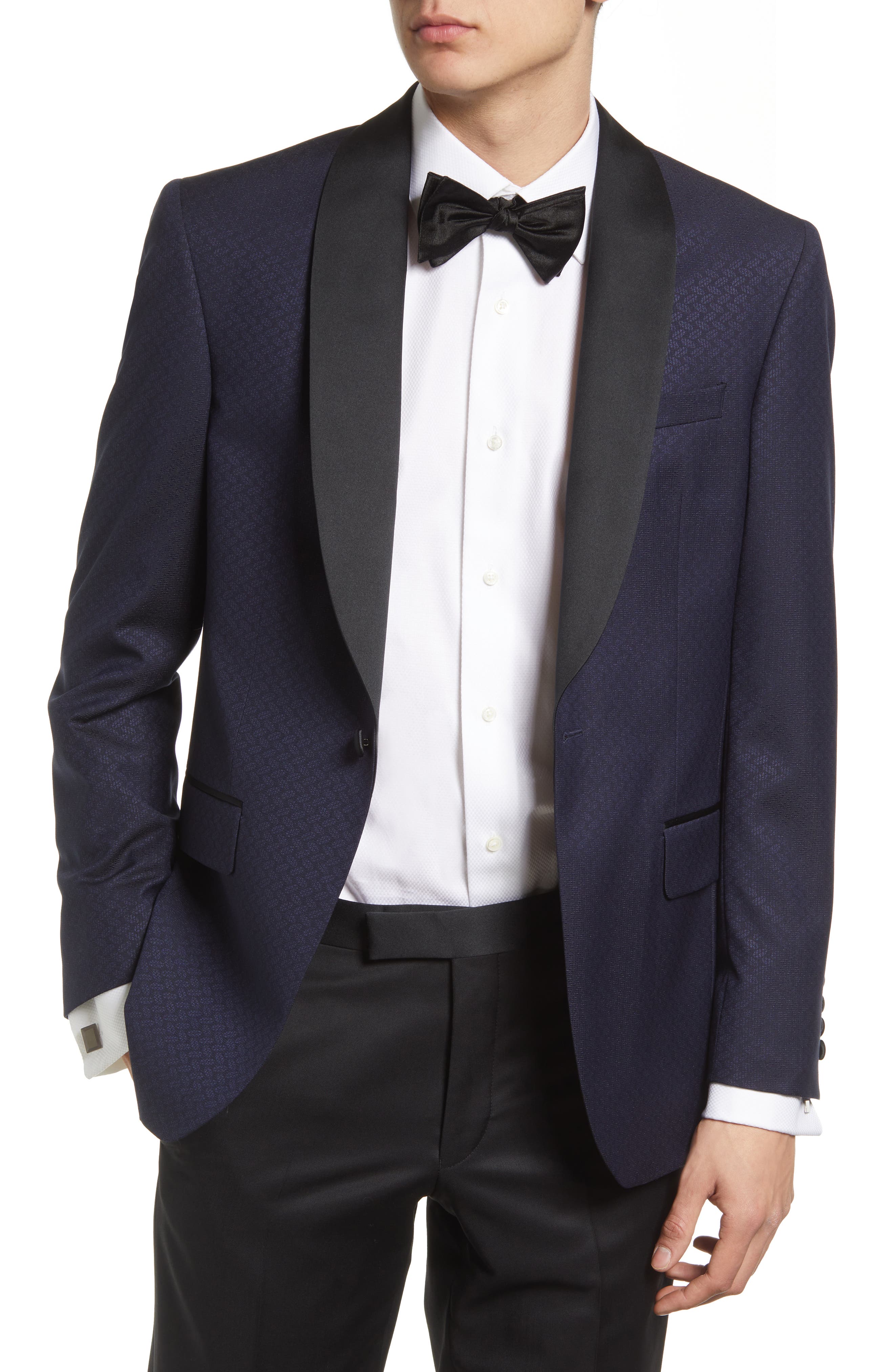 Veste Matelassée Noire TED BAKER LONDON - 100% Coton - Taille 4 (UK) - Occasion En Très Bon état