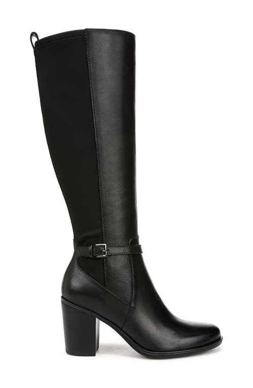 Naturalizer Kamila Block Heel Boot In Black
