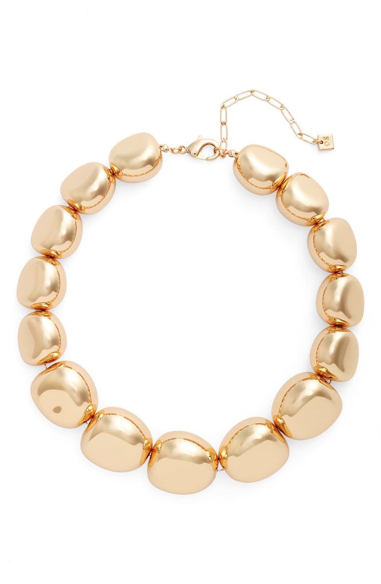 Open Edit Pebble Statement Collar Necklace, Main, color,