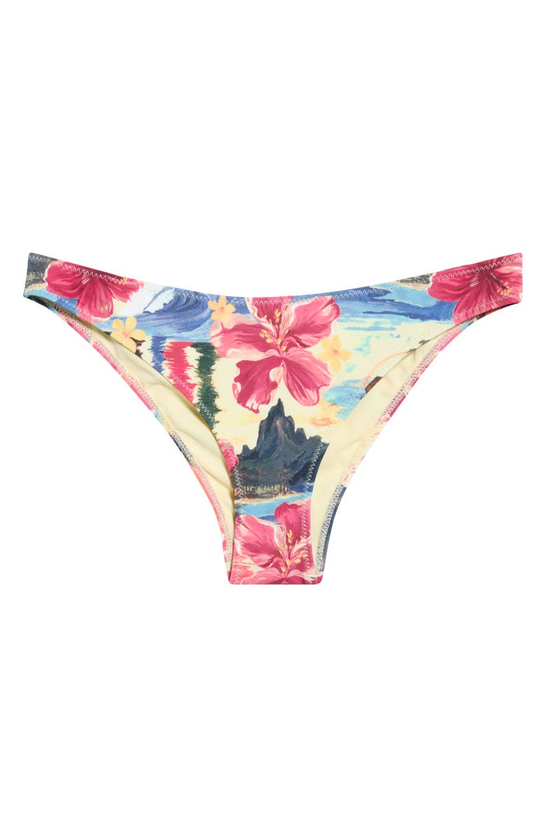 PacSun Jalen Bikini Bottoms, Alternate, color, Yellow Multi