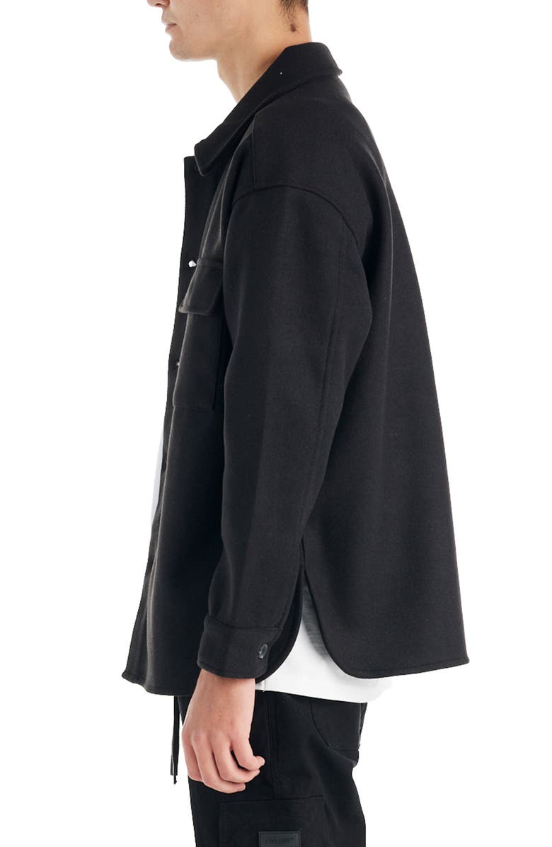 NANA JUDY Durant Shacket, Alternate, color, Black