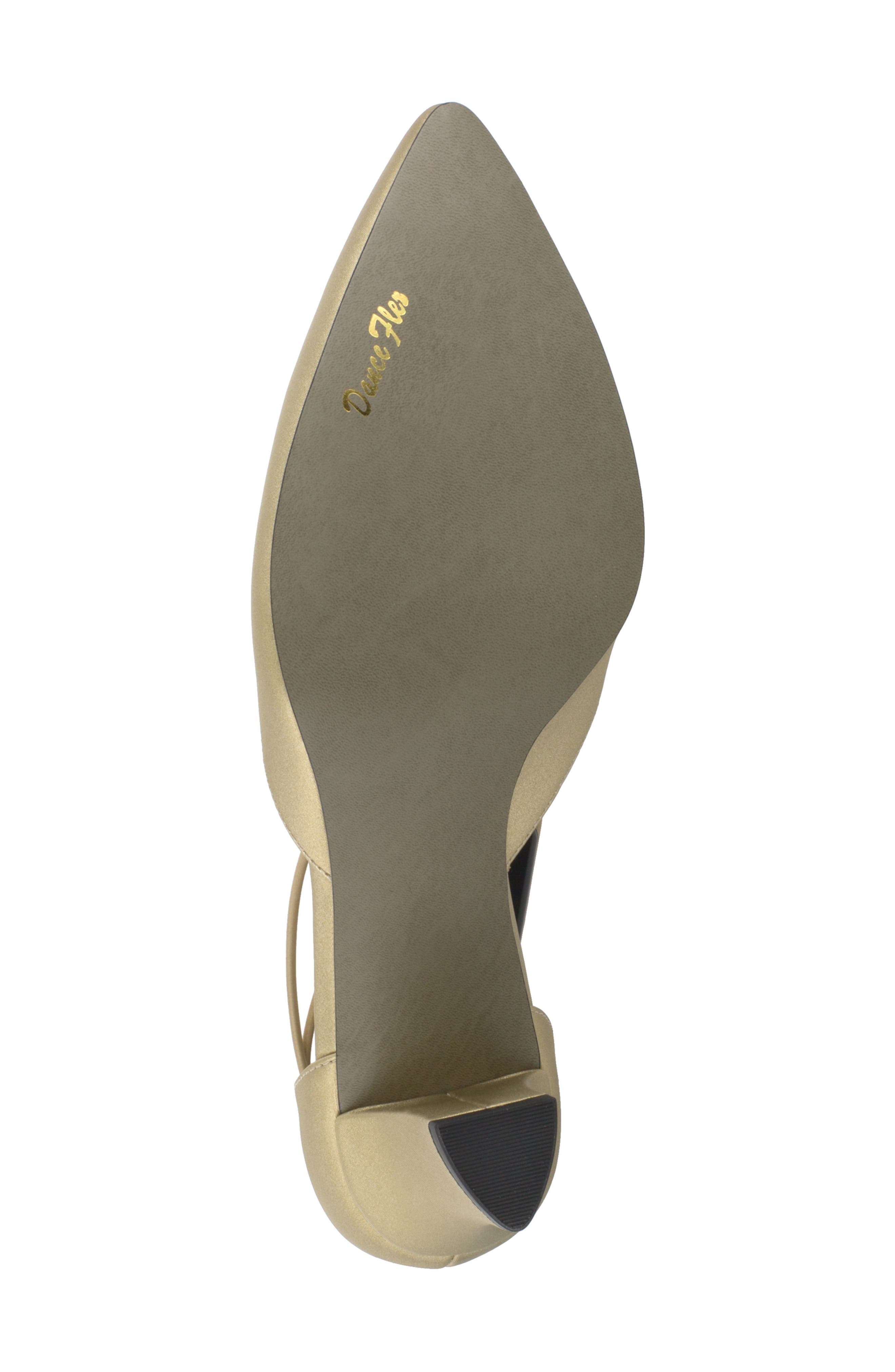 EASY STREET Moonlight Embellished T-Strap Pump - Multiple Widths Available, Alternate, color, Gold Satin