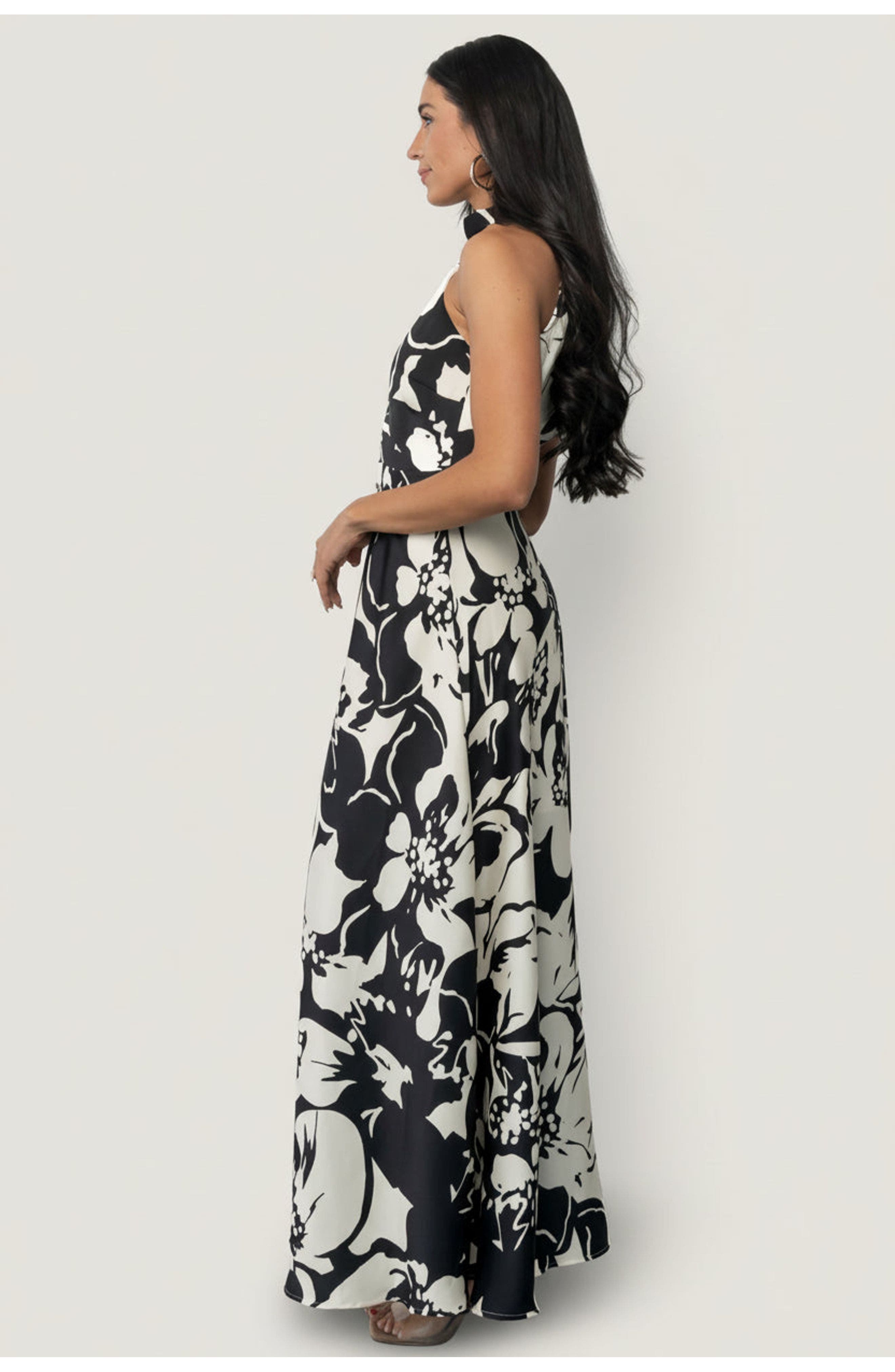 Meloda Halter Maxi Dress - image 2