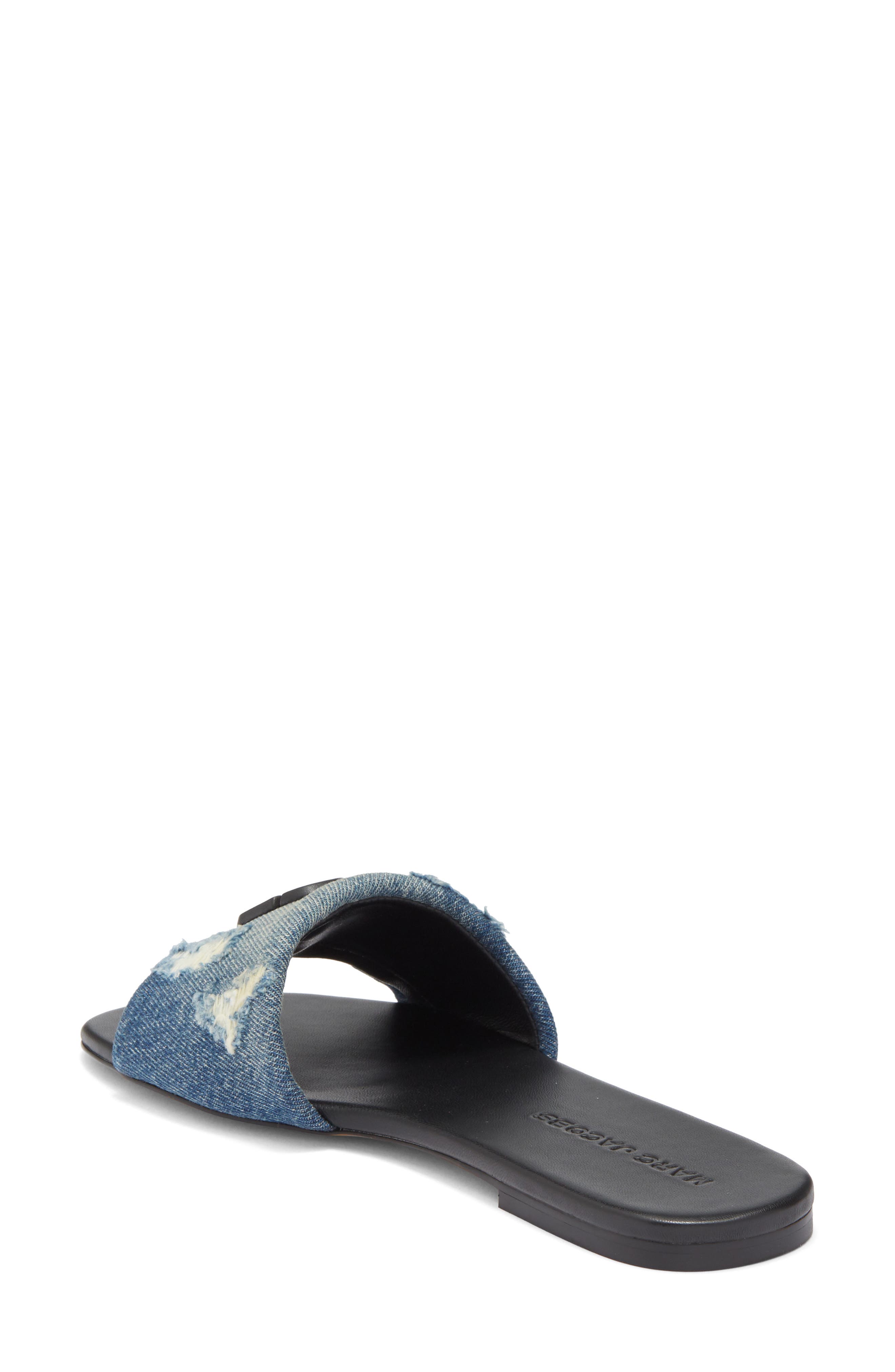 Marc Jacobs The Snapshot Slide Sandal, Alternate, color, Punk Indigo