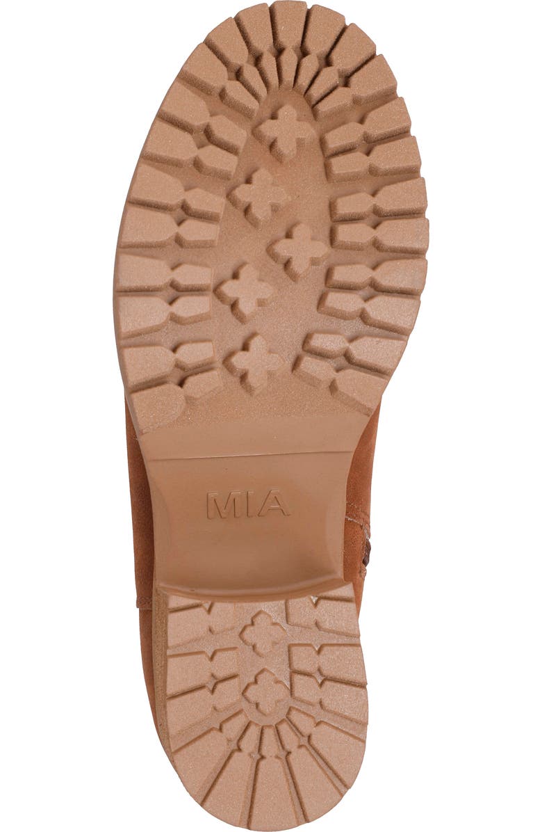 MIA Jakob Faux Shearling Bootie, Alternate, color,