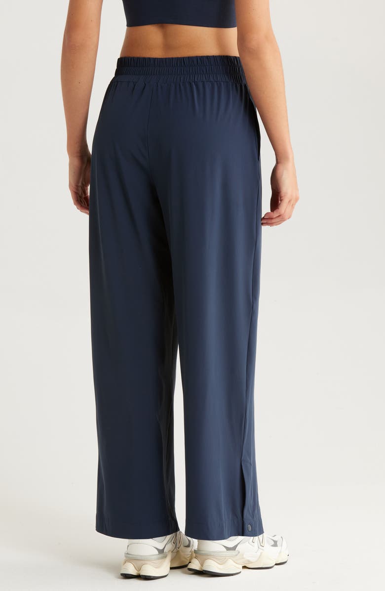 Zella Atlas Wide Leg Pants, Alternate, color, Navy Sapphire