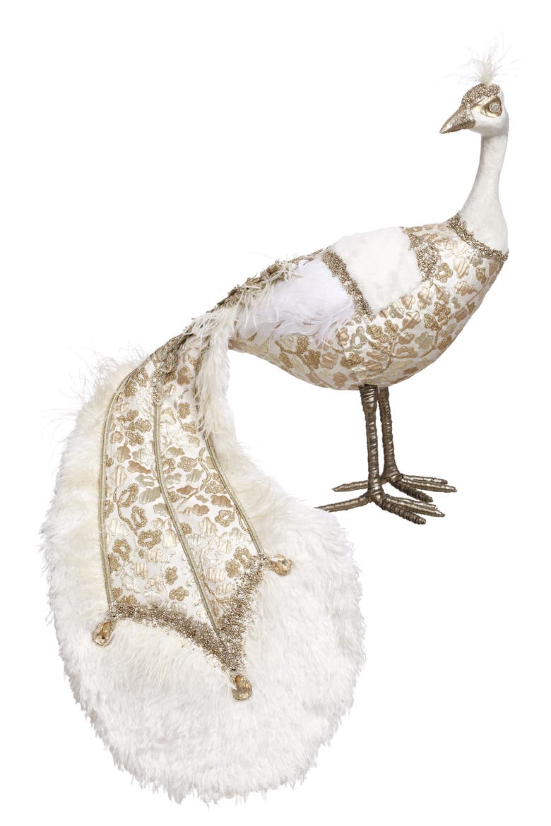 Elegant Peacock, Main, color, White
